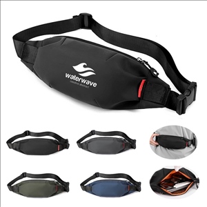 Unisex Lightweight Nylon Waist Bag